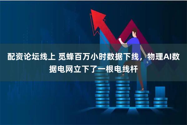 配资论坛线上 觅蜂百万小时数据下线，物理AI数据电网立下了一根电线杆